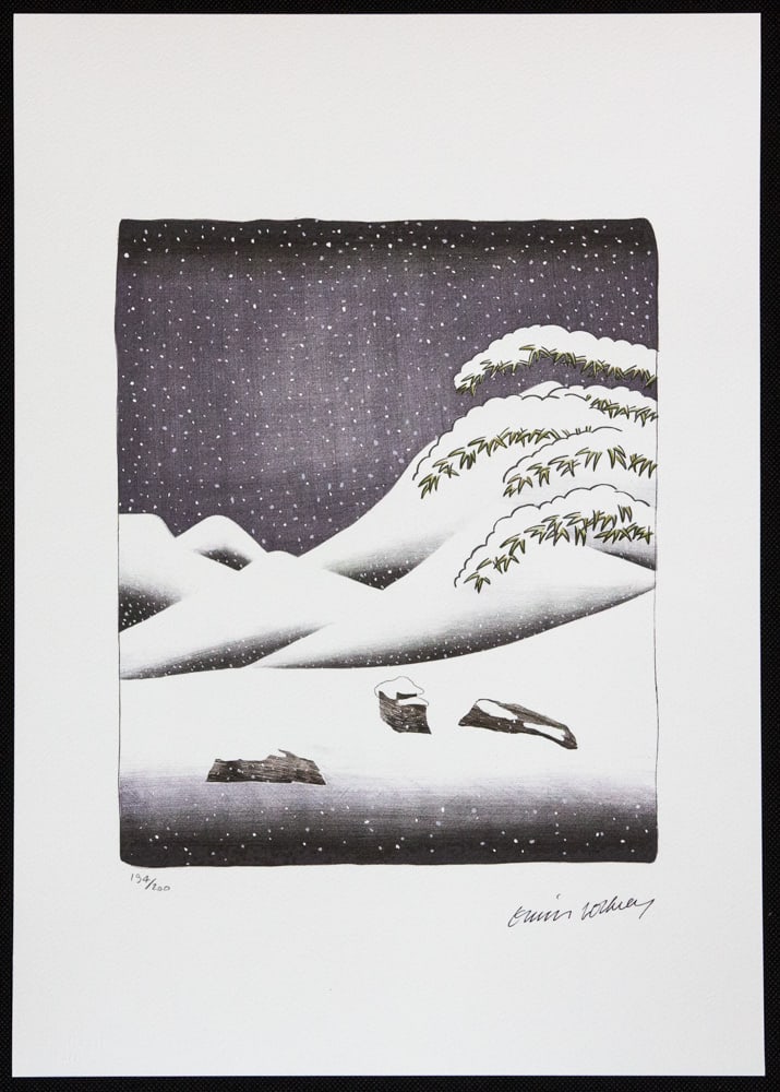 David Hockney 'Snow' - 2