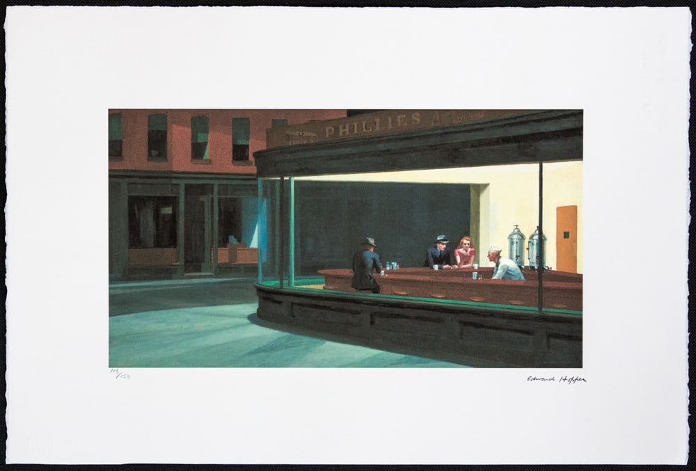Edward Hopper 'Nighthawks' - 2