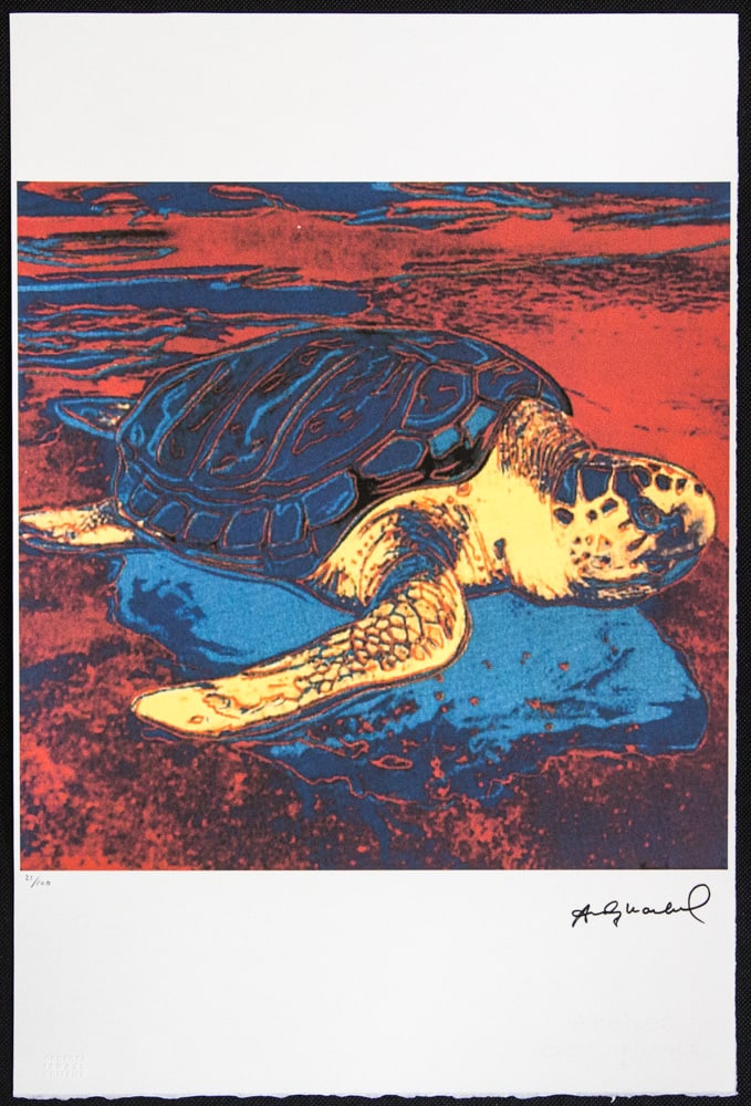 Andy Warhol 'Turtle' - 2