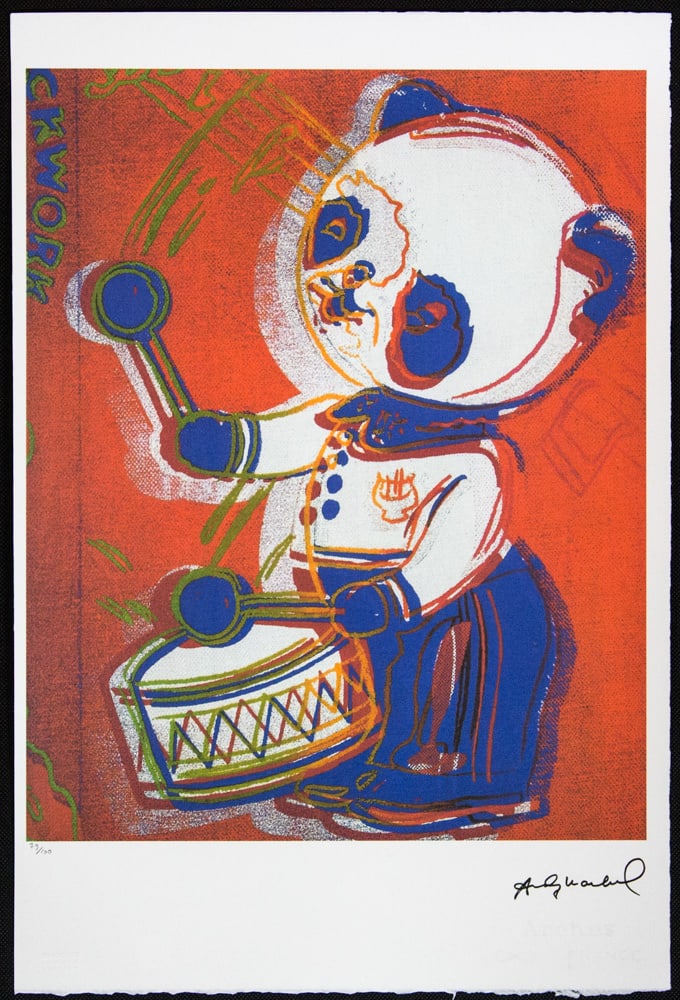 Andy Warhol 'Clockwork Panda' - 2