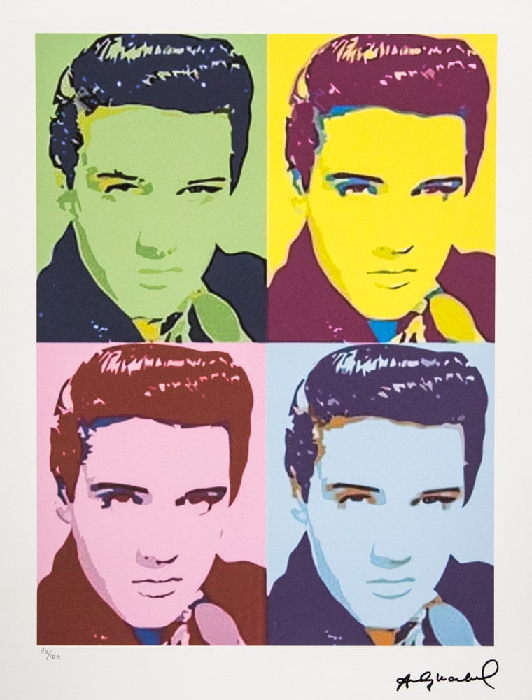 Andy Warhol 'Elvis Presley' (1 of 6)