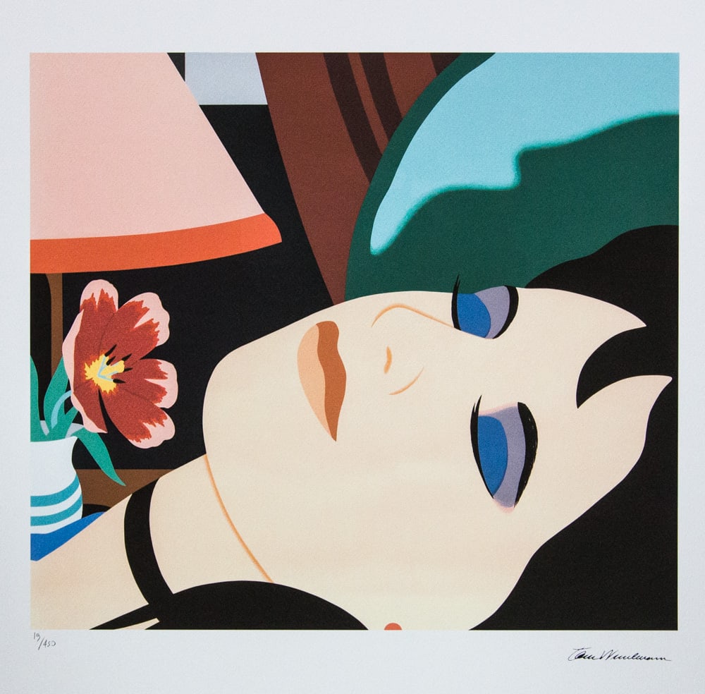 Tom Wesselmann 'Cynthia in the Bedroom': Tom Wesselmann (after) 'Cynthia in the Bedroom' offset lithography, limited edition of 450, sheet size 50 x 70 cm, plate signed bottom right, numbered with pencil bottom left 19/450, cotton paper,