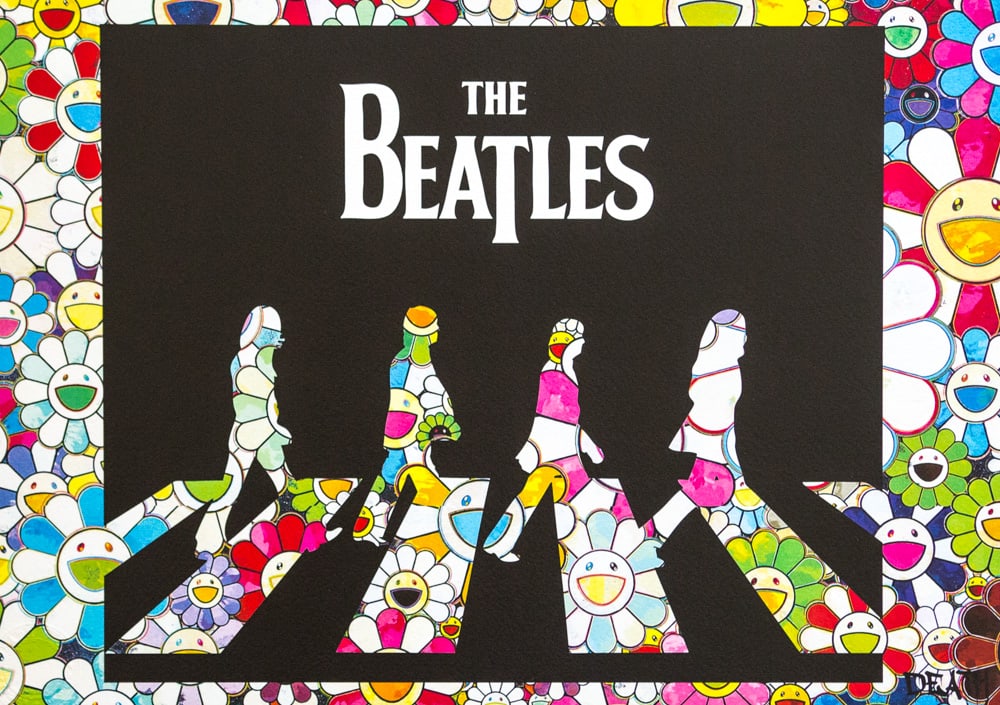 DEATH NYC SIGNED FINE ART PRINT W/COA: DEATH NYC Signed Fine Art Print with COA , DEATH NYC is a New York City-based street artist. Her pseudonym is an acronym for 'Don't Easily Abandon the Hope'. Print is blind stamped, comes with Certifi