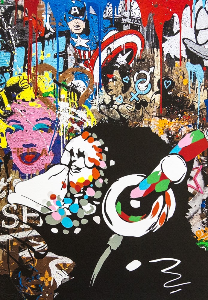 DEATH NYC SIGNED FINE ART PRINT W/COA (1 of 5)