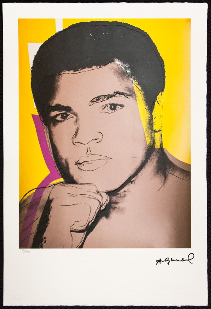 Andy Warhol 'Muhammad Ali' - 2