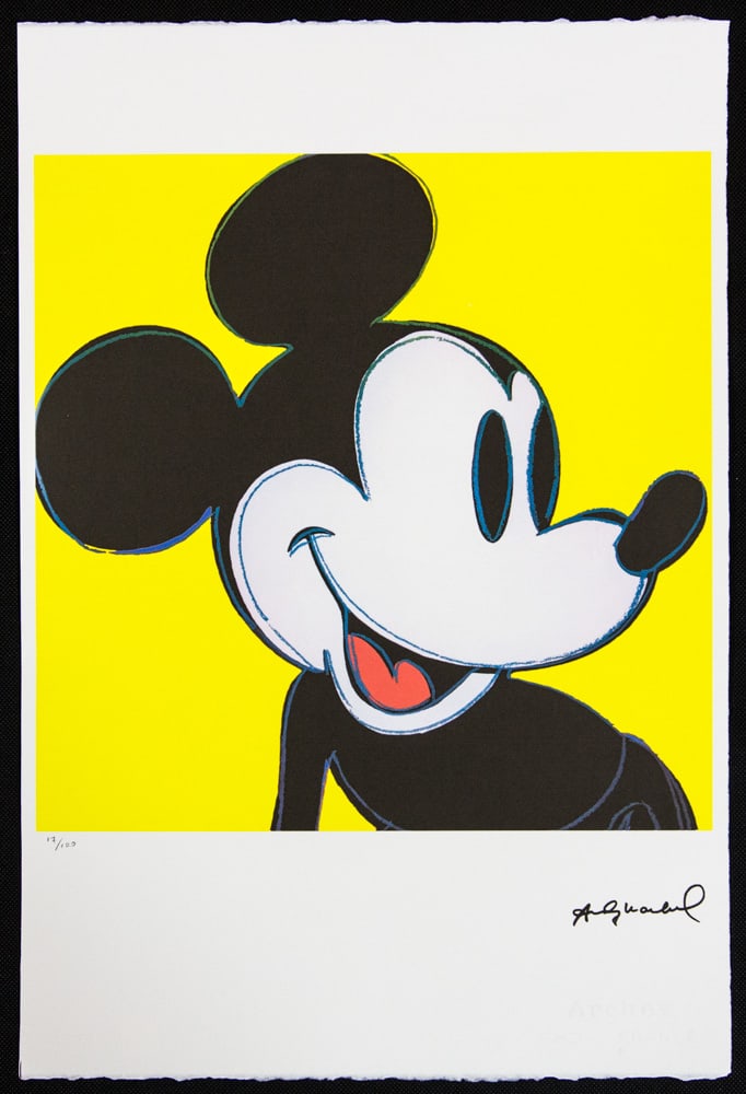 Andy Warhol 'Mickey Mouse' - 2