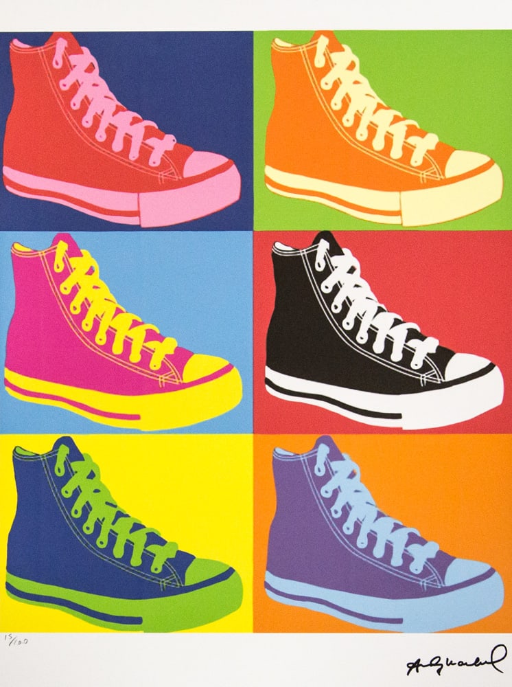 Andy Warhol 'Converse' (1 of 6)