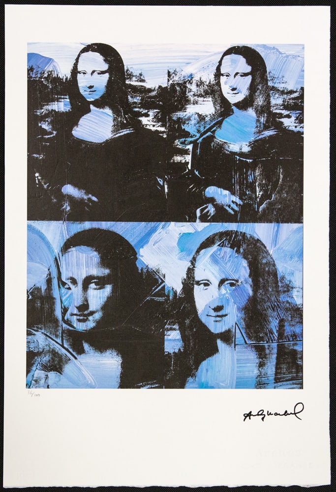 Andy Warhol 'Mona Lisa' - 2