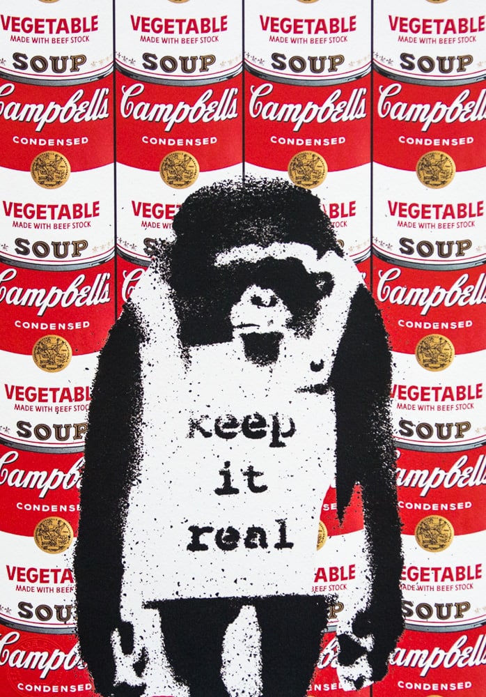 DEATH NYC SIGNED FINE ART PRINT W/COA: DEATH NYC Signed Fine Art Print with COA , DEATH NYC is a New York City-based street artist. Her pseudonym is an acronym for 'Don't Easily Abandon the Hope'. Print is blind stamped, comes with