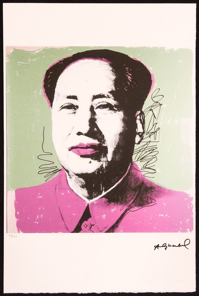 Andy Warhol 'Mao' - 2