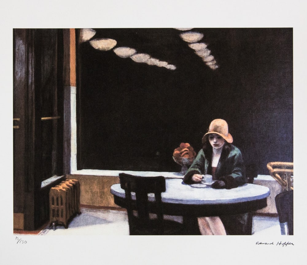 Edward Hopper 'Automat' (1 of 5)