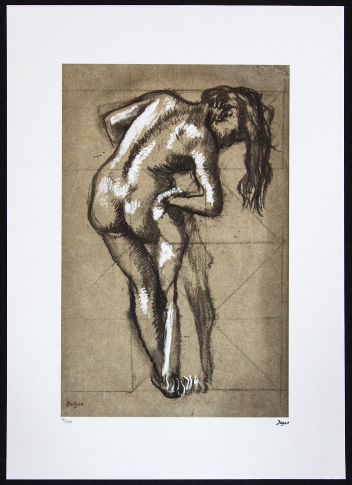 Edgar Degas 'After Bathing' - 4