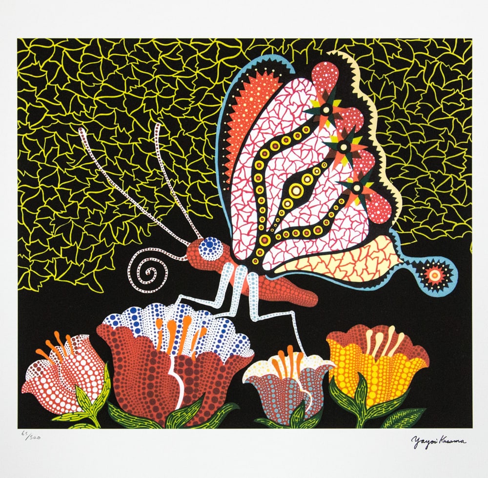Yayoi Kusama 'Flower Garden' (1 of 5)