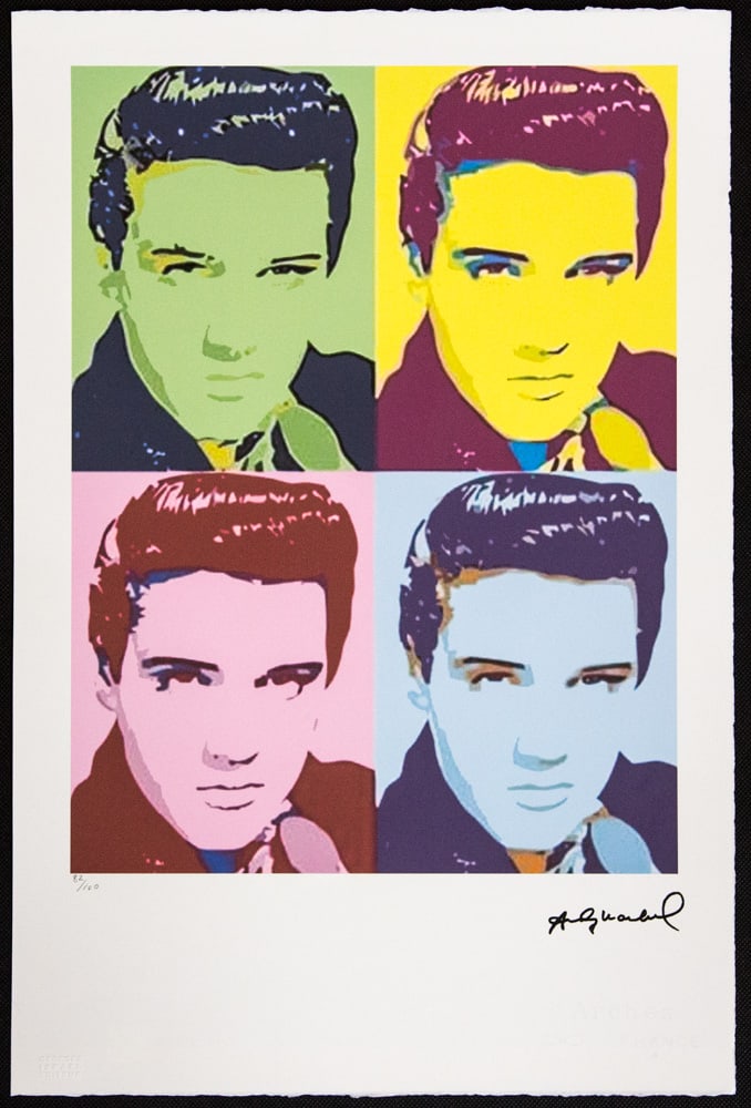 Andy Warhol 'Elvis Presley' - 2