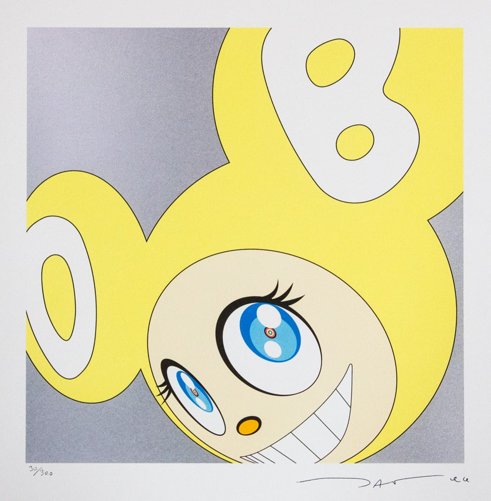 Takashi Murakami 'Kappa': Takashi Murakami (after) 'Kappa' offset lithography, limited edition of 300, sheet size 50 x 65 cm, plate signed bottom right, numbered with pencil bottom left 30/300, fine art paper, without