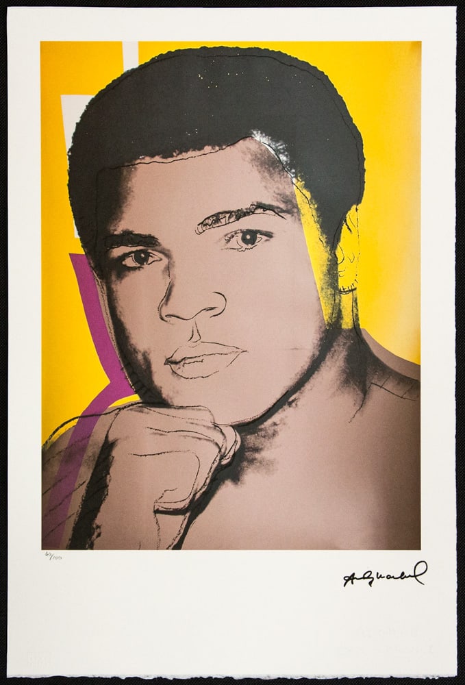 Andy Warhol 'Mohammad Ali' - 2