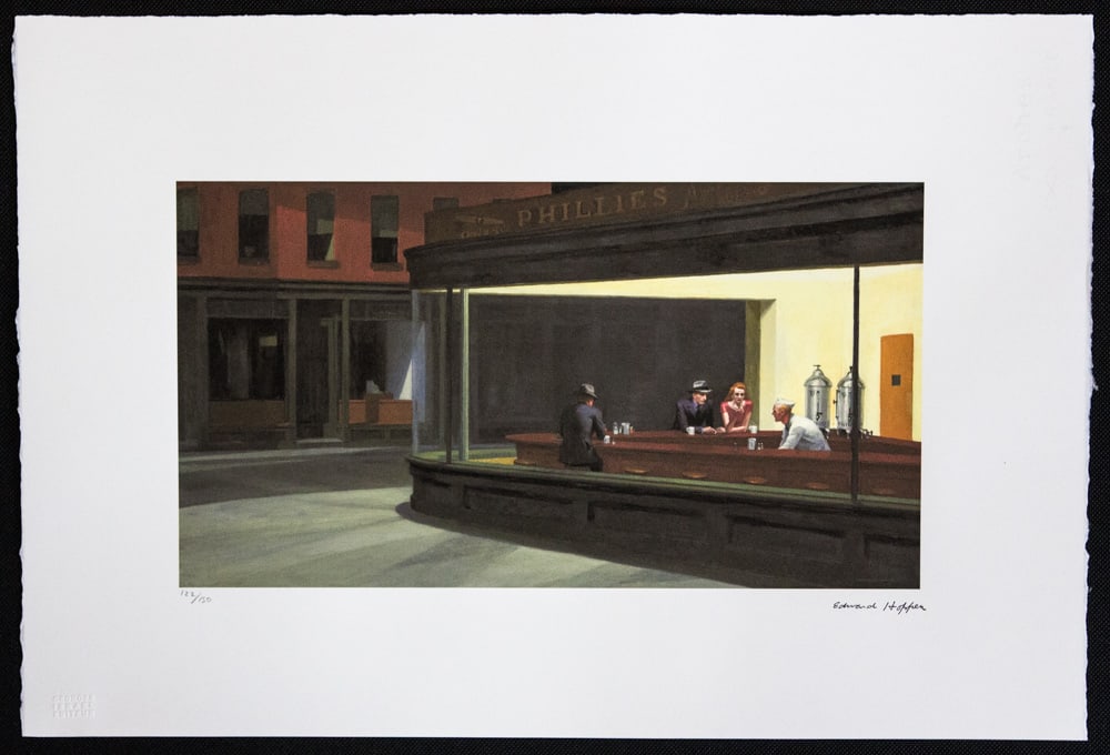 Edward Hopper 'Nighthawks' - 2