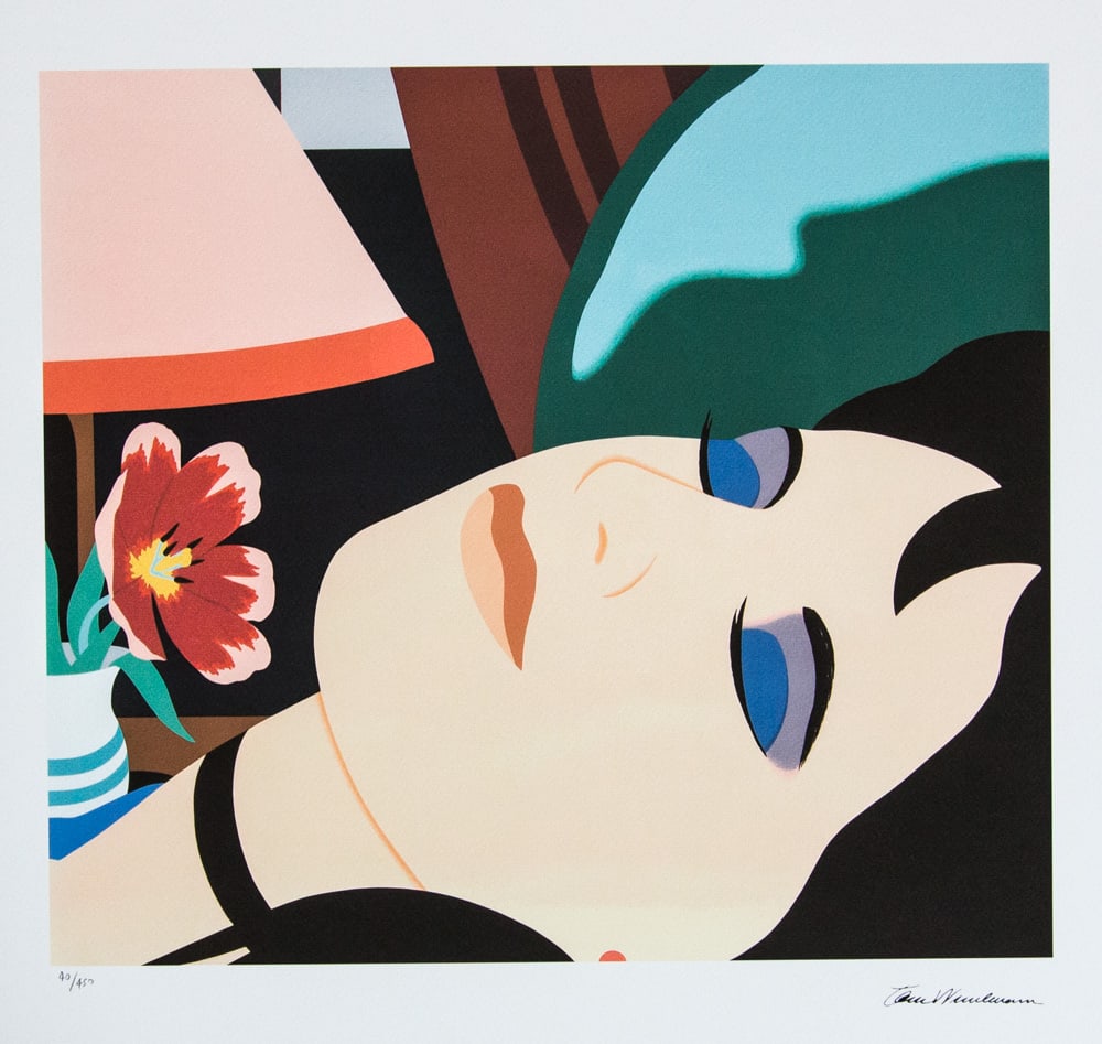 Tom Wesselmann 'Cynthia in the Bedroom': Tom Wesselmann (after) 'Cynthia in the Bedroom' offset lithography, limited edition of 450, sheet size 50 x 70 cm, plate signed bottom right, numbered with pencil bottom left 40/450, cotton paper, bot