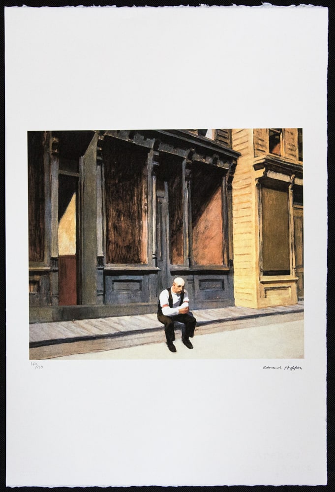 Edward Hopper 'Sunday' - 2