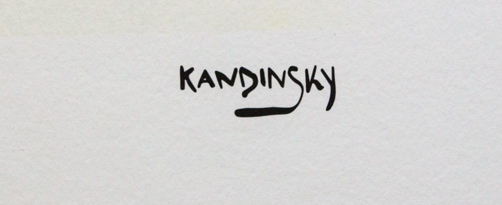 Wassily Kandinsky, Abstract Composition - 3