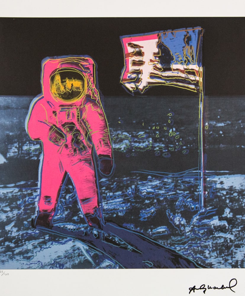 Andy Warhol 'Moonwalk' (1 of 6)