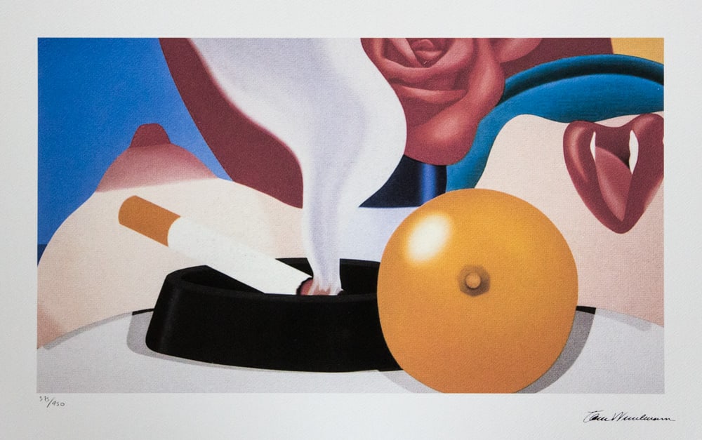 Tom Wesselmann 'Bedroom Painting': Tom Wesselmann (after) 'Bedroom Painting' offset lithography, limited edition of 450, sheet size 50 x 70 cm, plate signed bottom right, numbered with pencil bottom left 375/450, cotton paper, bottom