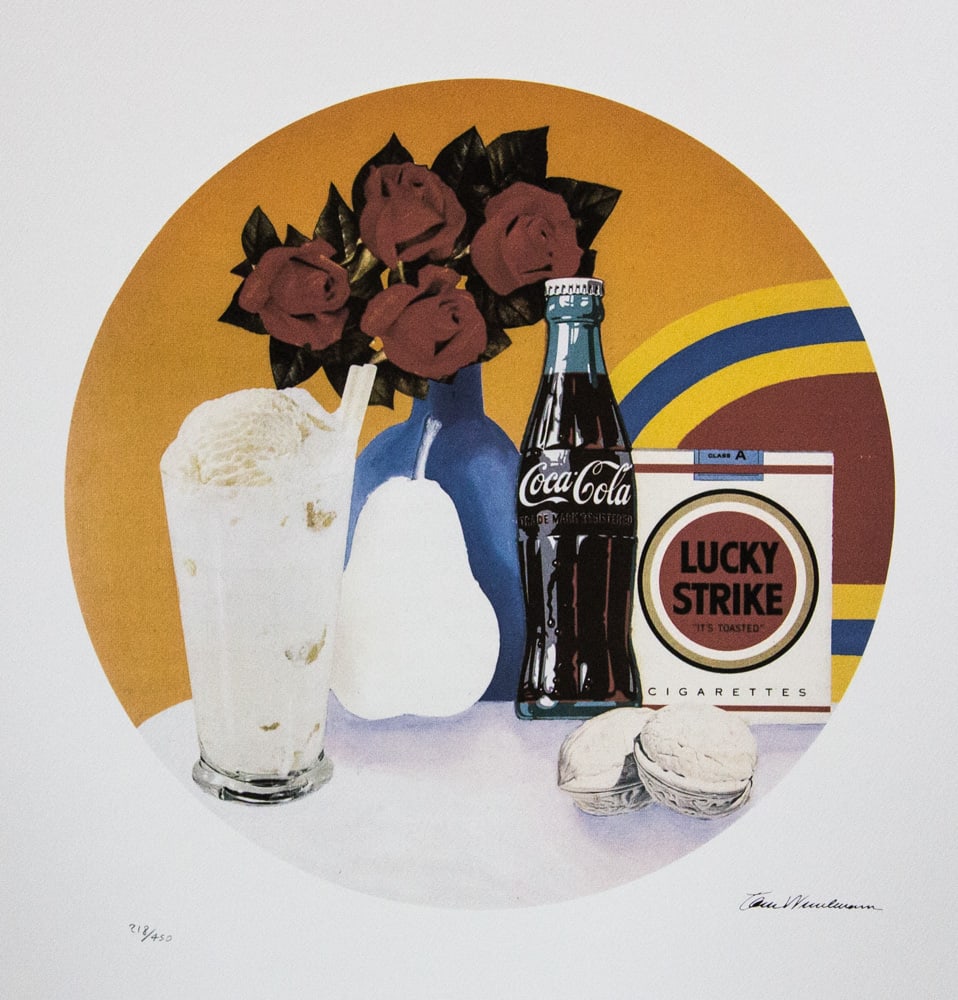 Tom Wesselmann 'Still Life': Tom Wesselmann (after) 'Still Life' offset lithography, limited edition of 450, sheet size 50 x 70 cm, plate signed bottom right, numbered with pencil bottom left 218/450, cotton paper, bottom right