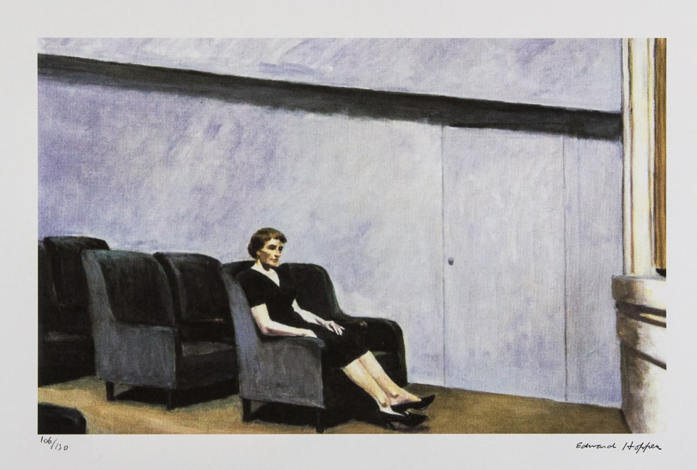 Edward Hopper 'Intermission' (1 of 5)