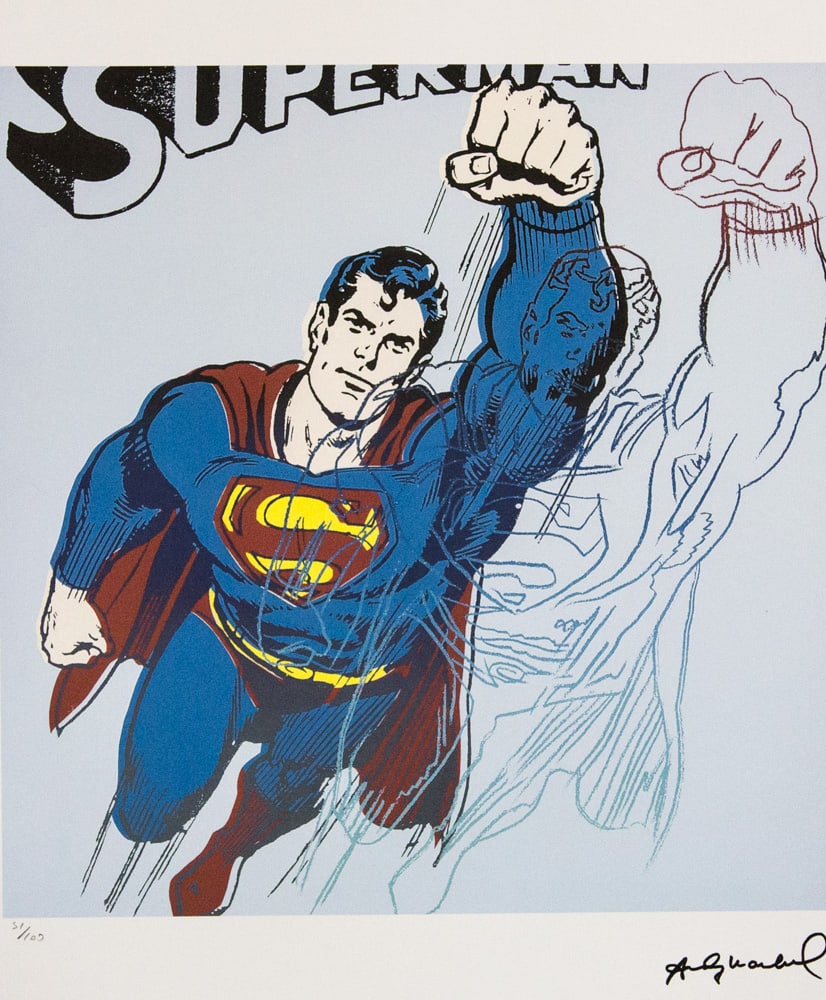 Andy Warhol 'Superman' (1 of 6)