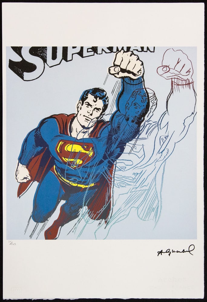 Andy Warhol 'Superman' - 2