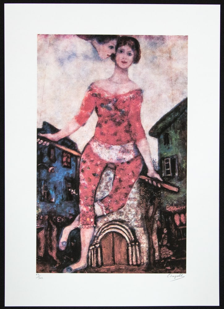 Marc Chagall 'The Acrobat' - 2