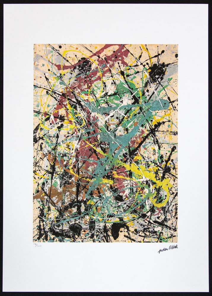 Jackson Pollock 'Number 16' - 2