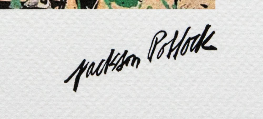 Jackson Pollock 'Number 16' - 3