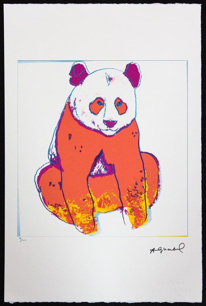 Andy Warhol 'Giant Panda' - 2