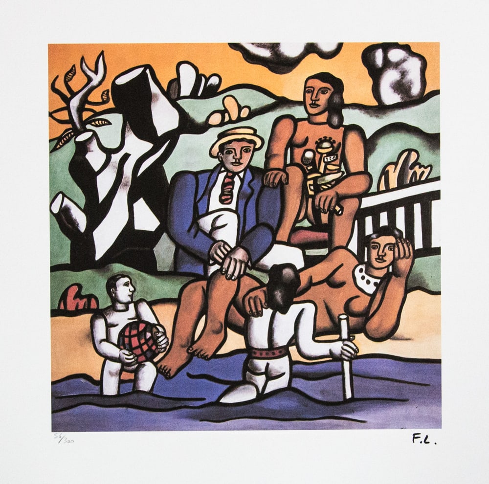 Fernand Leger 'The Outing in the Country' (1 of 5)