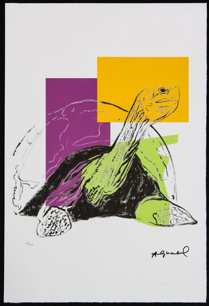 Andy Warhol 'Turtle' - 2