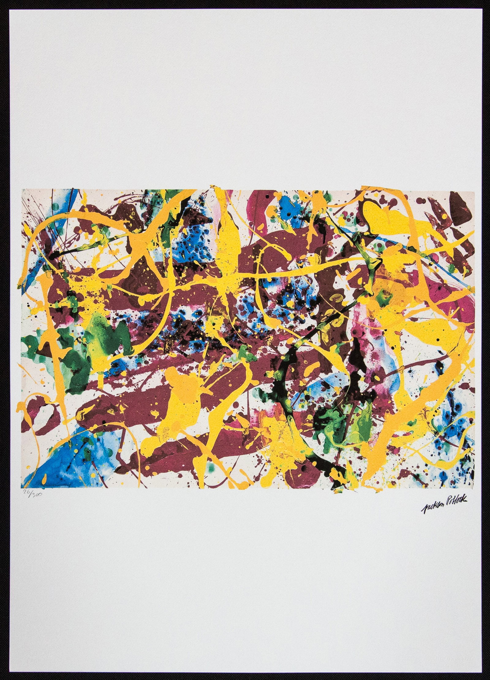Jackson Pollock, Abstract Composition - 2