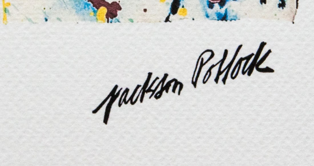 Jackson Pollock, Abstract Composition - 3