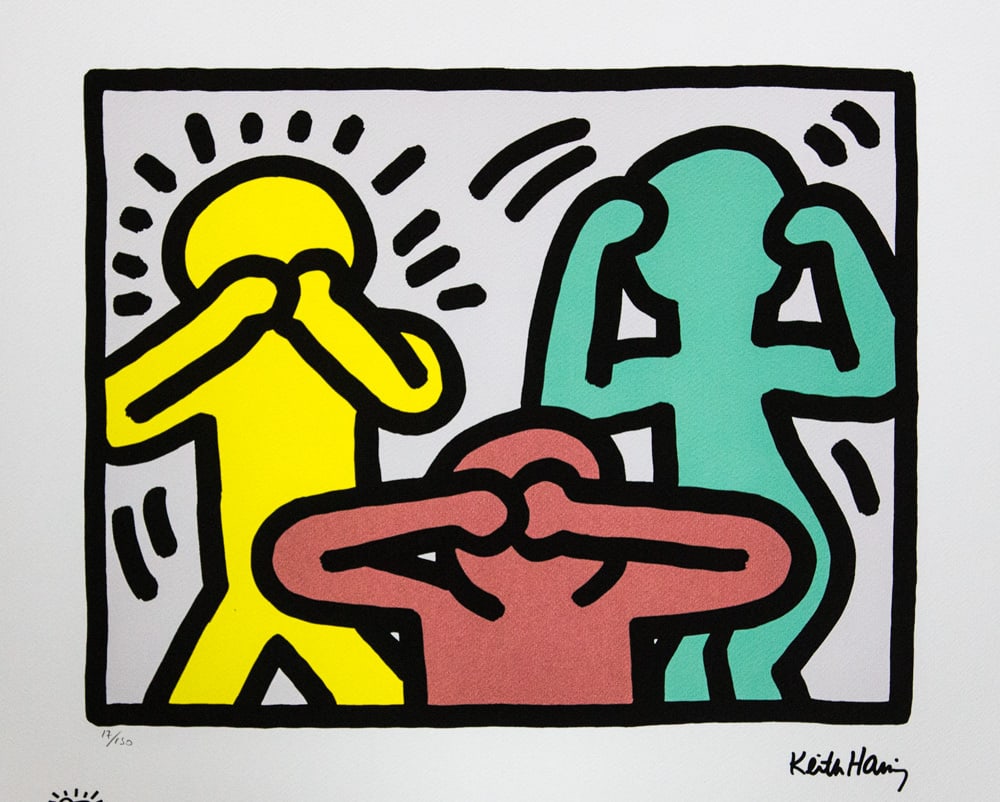 Keith Haring, Untitled (1 of 5)