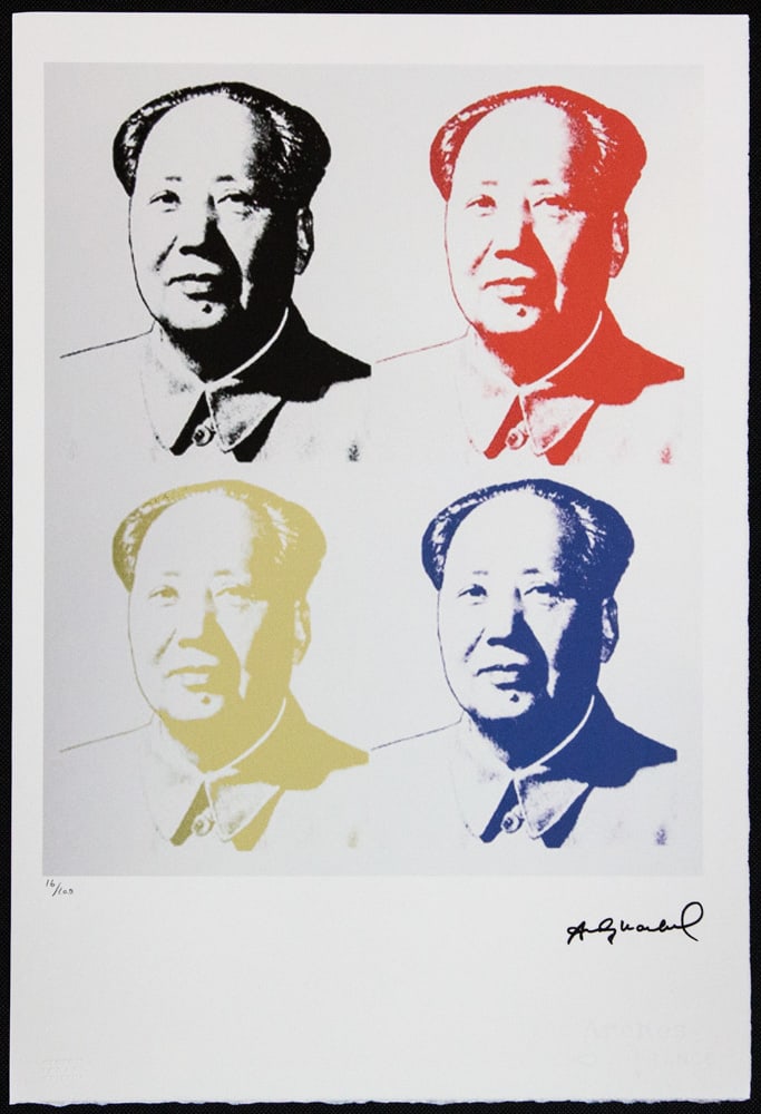 Andy Warhol 'Mao' - 2
