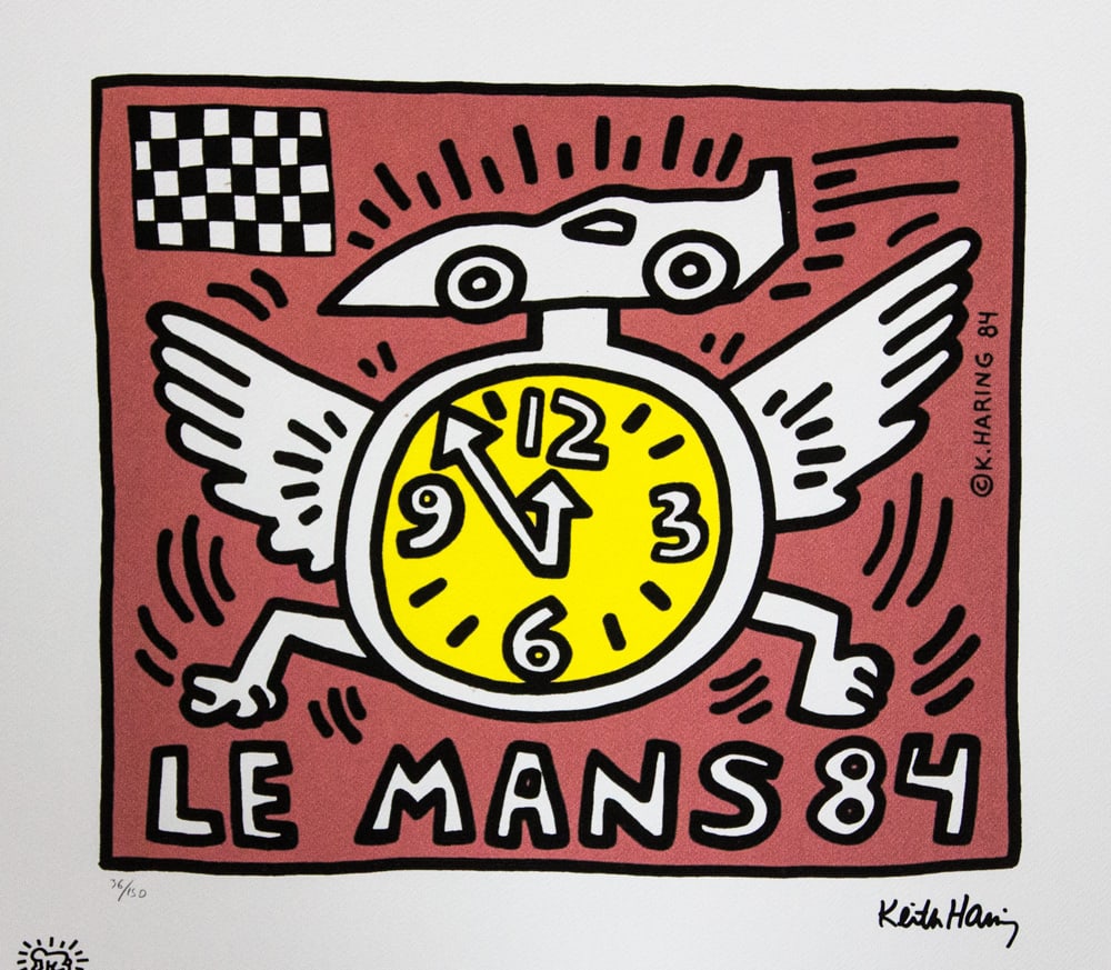 Keith Haring 'Le Mans 84' (1 of 6)