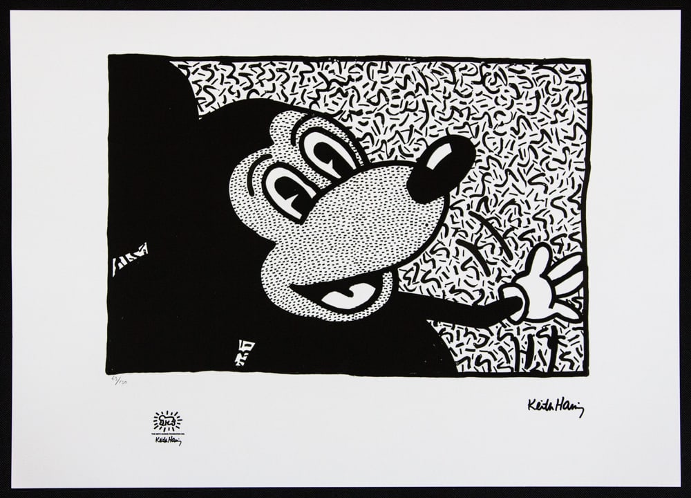 Keith Haring 'Mickey Mouse' - 2