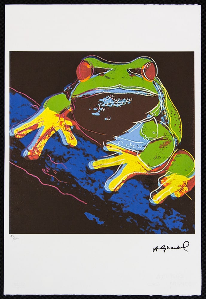 Andy Warhol 'Pine Barrens Tree Frog' - 2