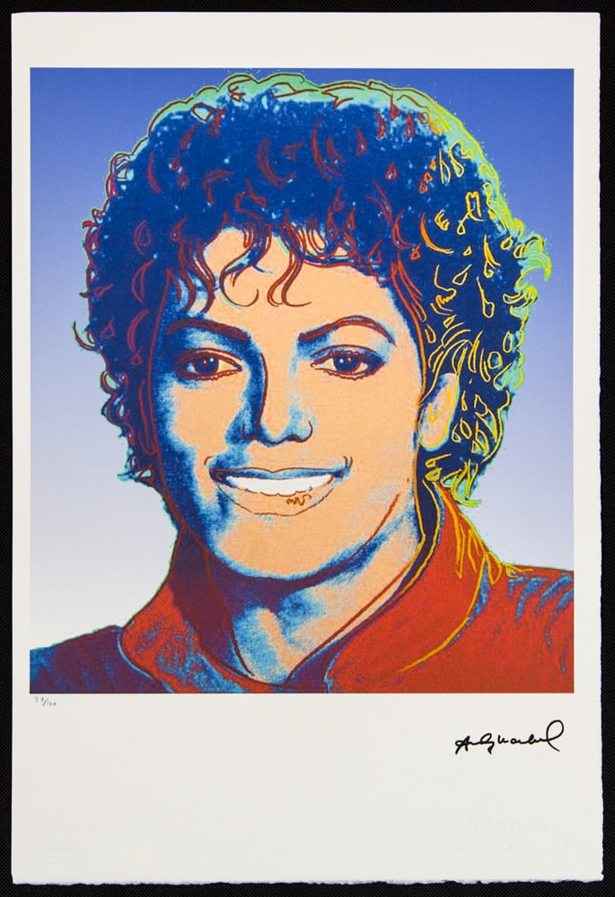 Andy Warhol 'Michael Jackson' - 2