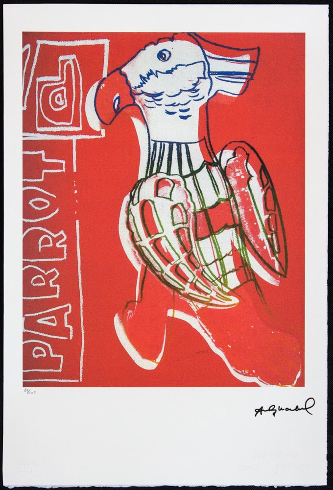 Andy Warhol 'Parrot' - 2