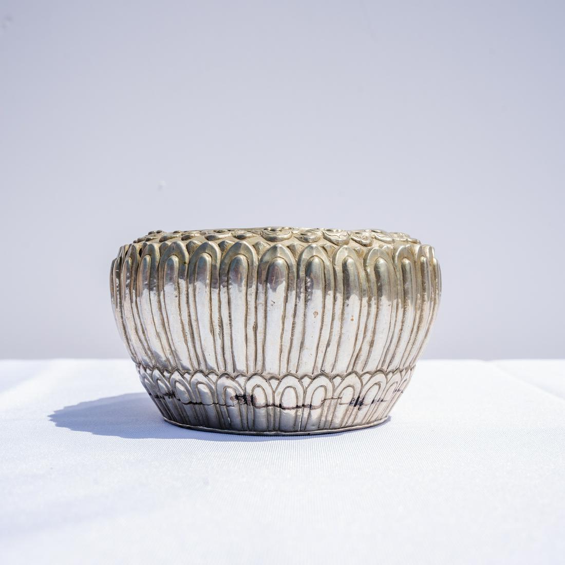 Tibetan Antique Silver Bowl (1 of 4)