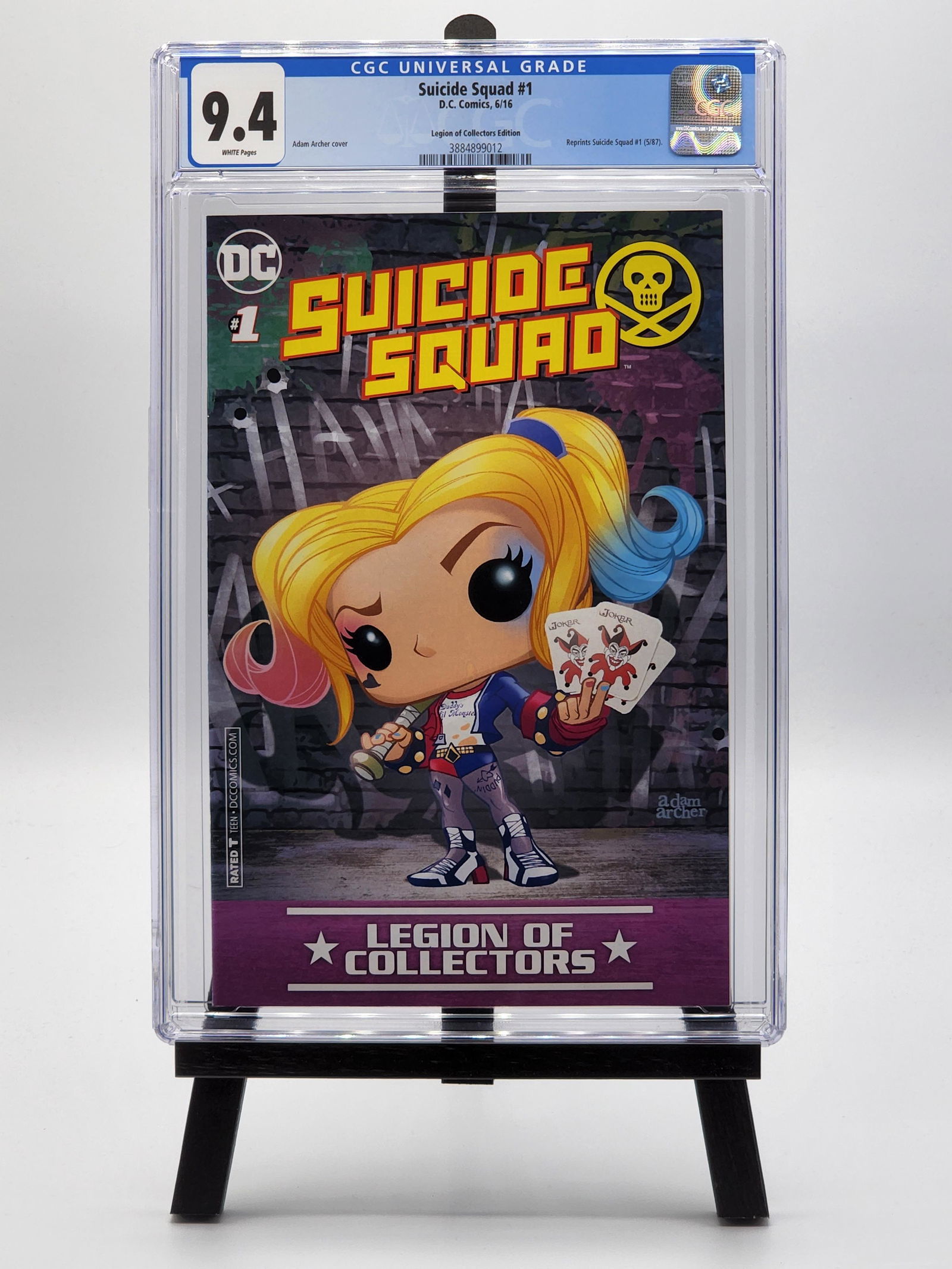 Funko Presents: DC Legion of Collectors: Suicide Squad #1 - CGC 9.4 (1 of 2)