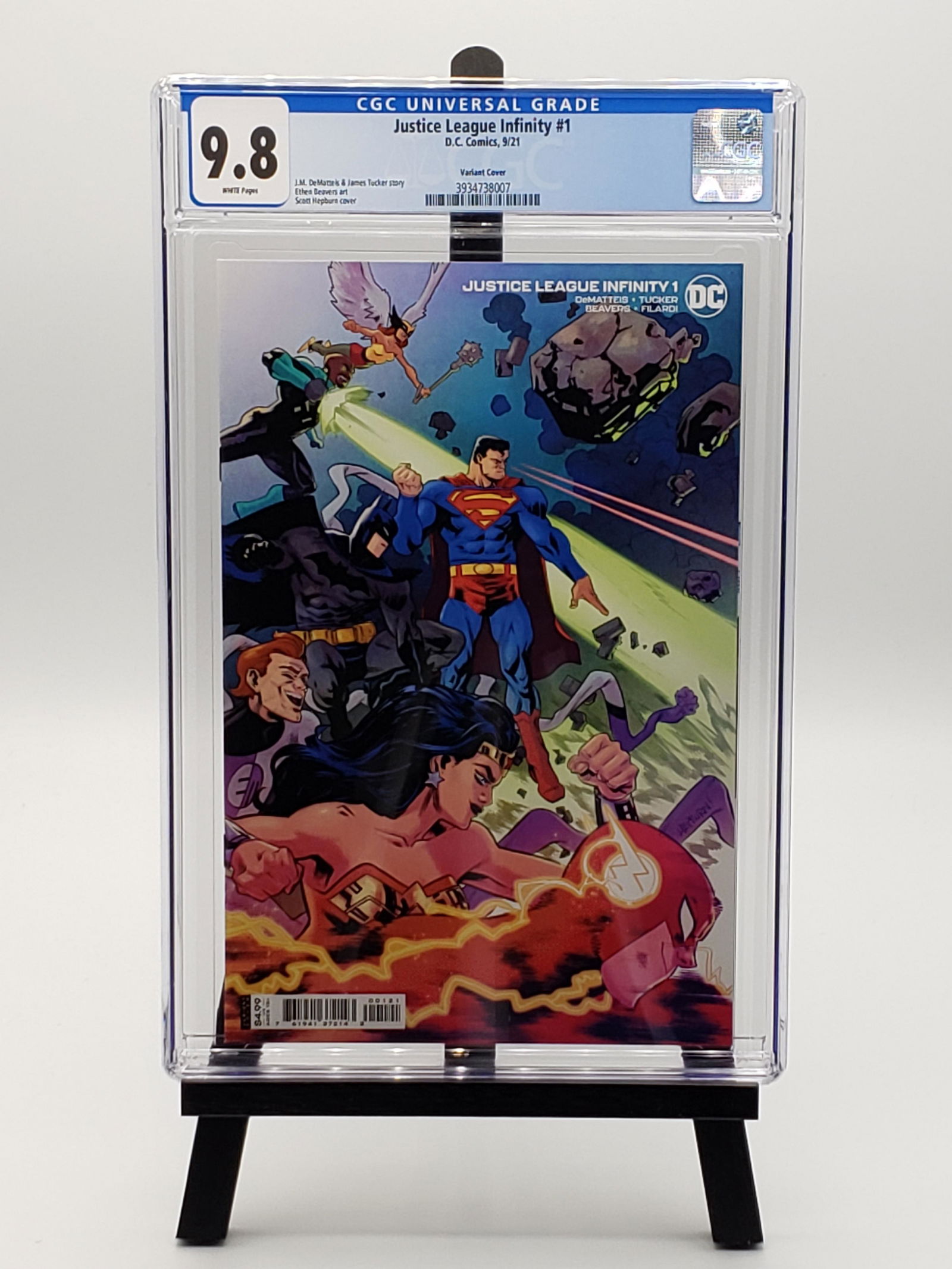 Justice League Infinity #1 CGC 9.8 (1 of 2)