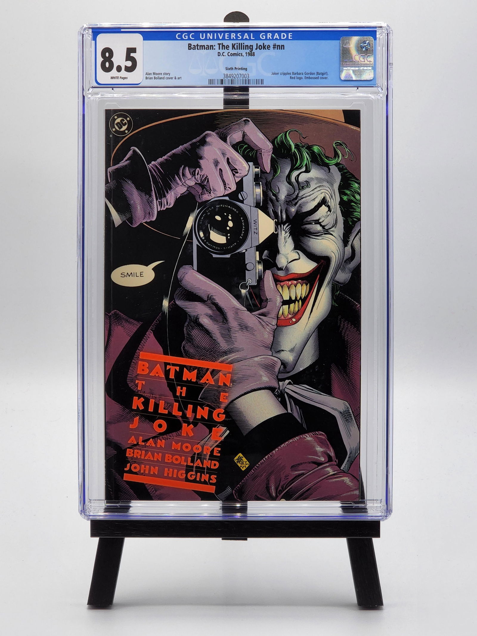 Batman: The Killing Joke, 6th Printing - CGC 8.5 (1 of 2)