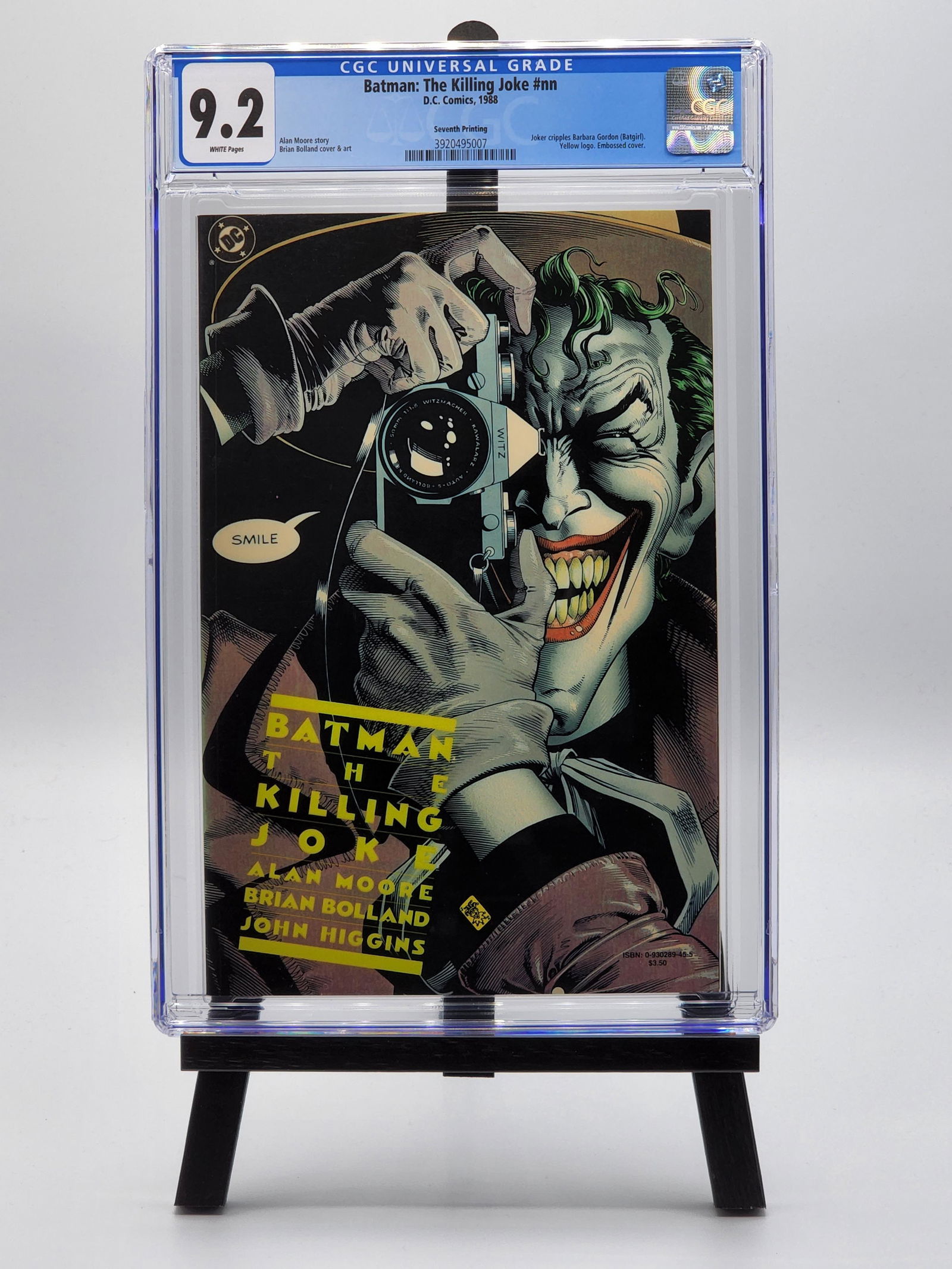 Batman: The Killing Joke, 7th Printing - CGC 9.2 (1 of 2)